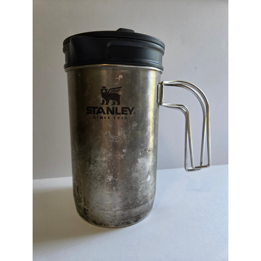 Stanley Adventure All-in-One French Press Coffee Maker Stainless Steel Camping